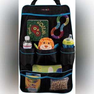 Munchkin Backseat Organizer, Black/Blue